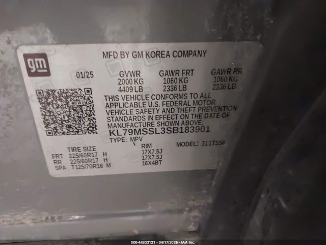 Chevrolet Trailblazer Awd Activ