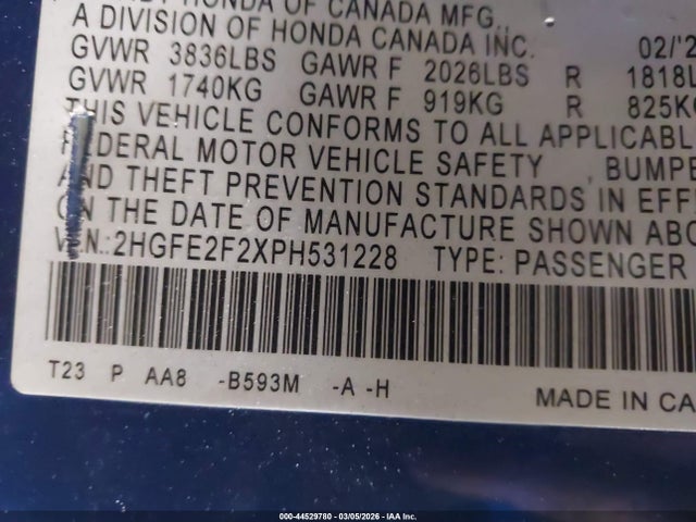 Honda Civic Lx