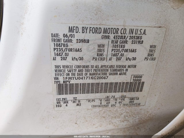 Ford Escape Xlt