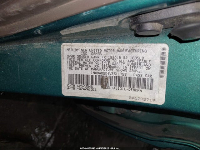 Toyota Corolla Std