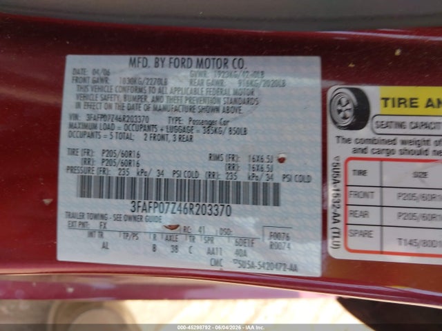Ford Fusion Se