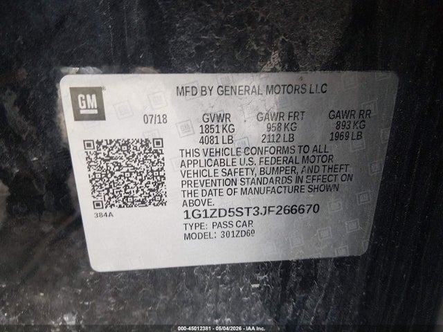 Chevrolet Malibu Lt