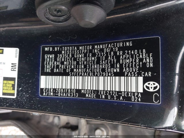 Toyota Corolla Le