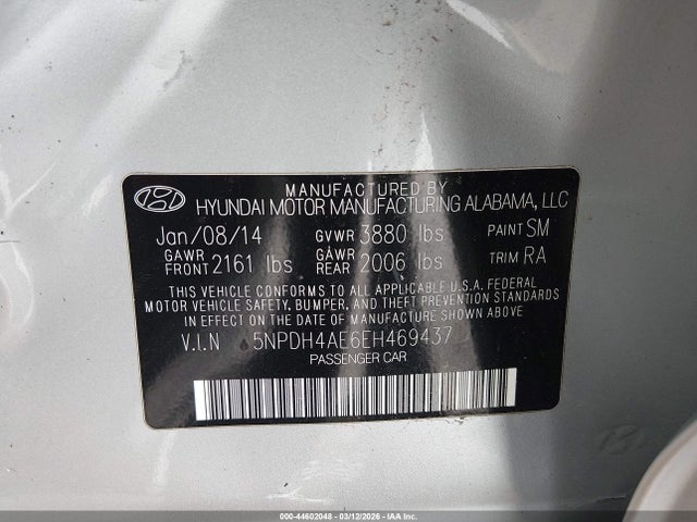 Hyundai ELANTRA Se