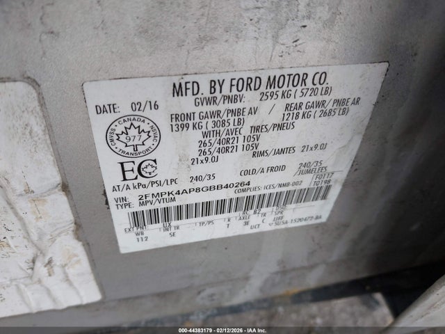 Ford Edge Sport