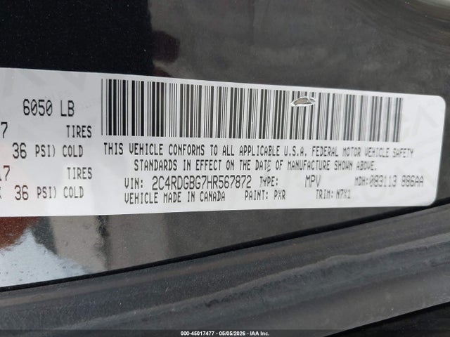 Dodge Grand Caravan Se Plus