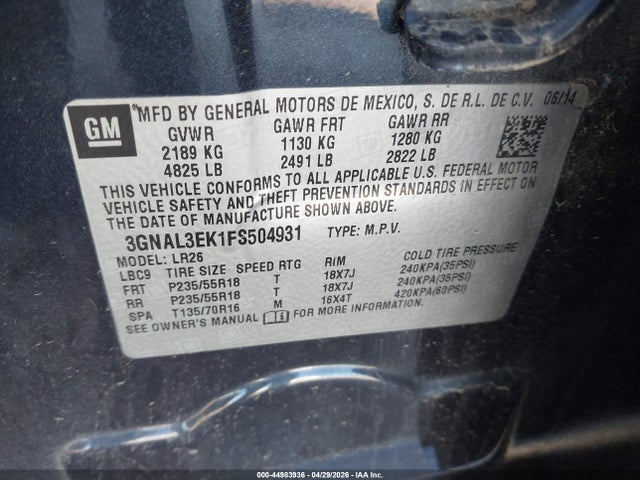 Chevrolet Captiva Lt