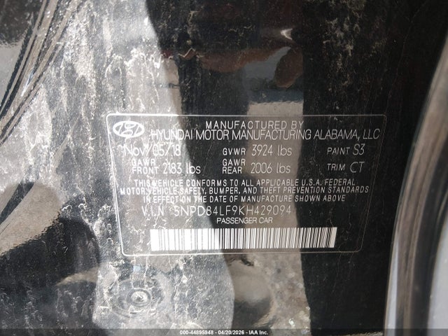 Hyundai ELANTRA Sel
