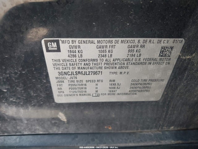 Chevrolet Trax Lt