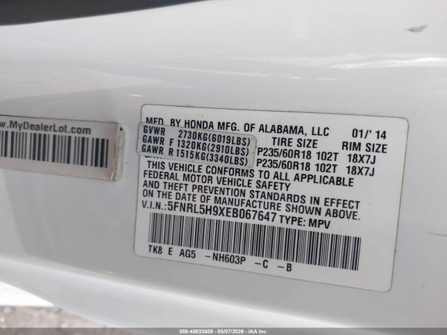 Honda Odyssey