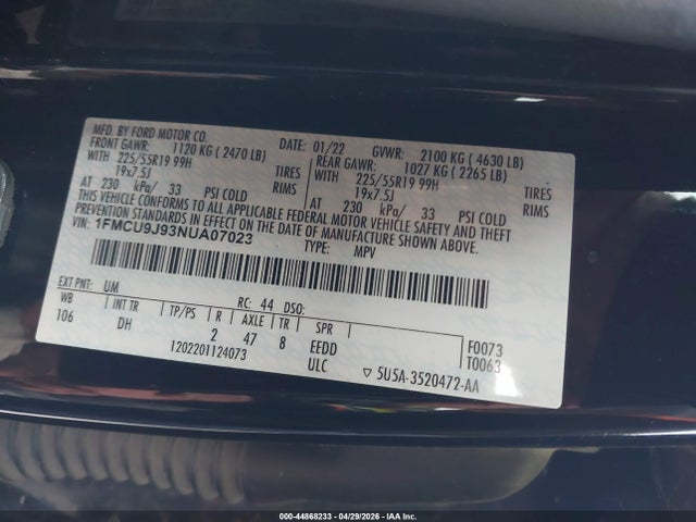 Ford Escape Titanium