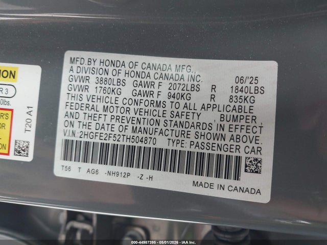 Honda Civic Sport