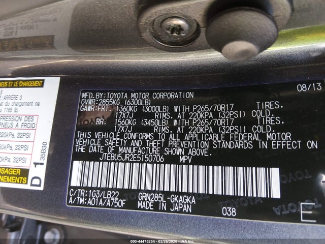 Toyota 4Runner Sr5 Premium
