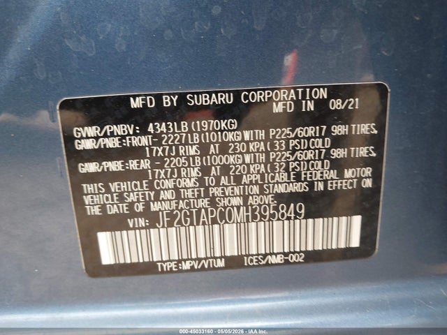 Subaru Crosstrek Premium