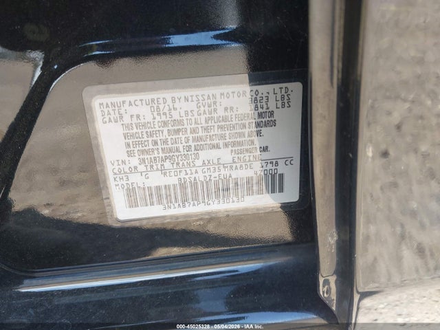 Nissan Sentra Sv