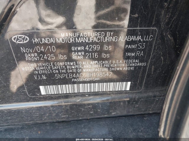 Hyundai SONATA Gls