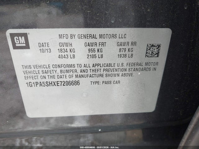 Chevrolet Cruze Ls Auto