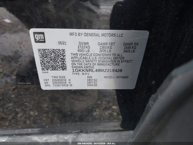 GMC Acadia Sle