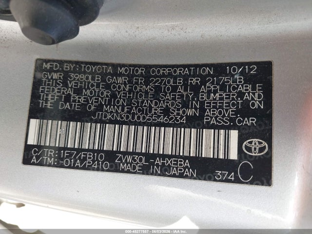 Toyota Prius Two
