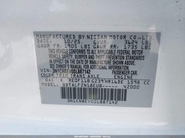 Nissan Versa 1.6 Sv
