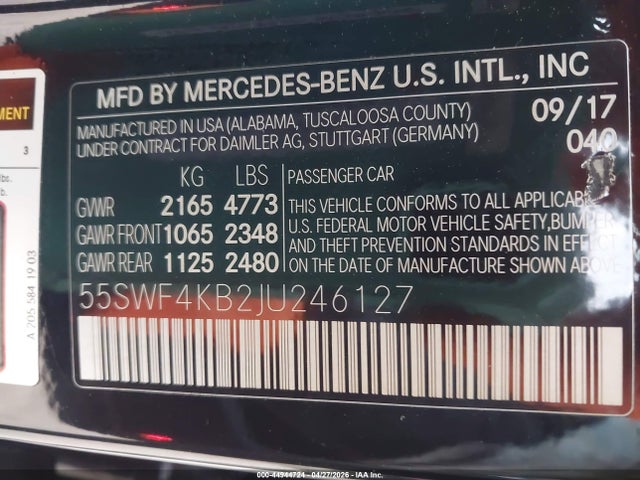 Mercedes-Benz C-Class 4matic