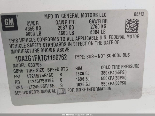 Chevrolet Express Lt
