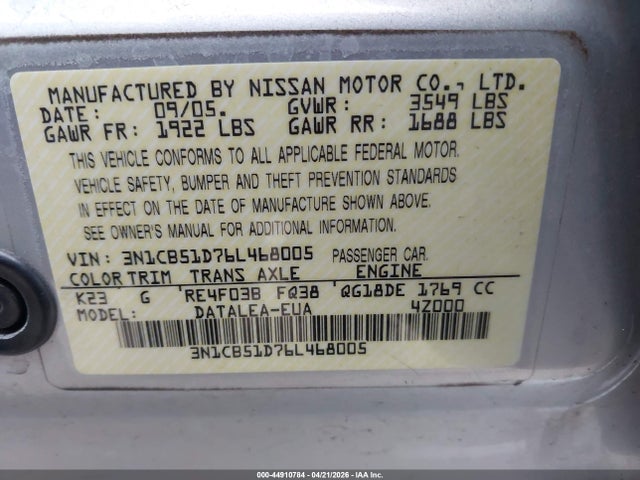 Nissan Sentra 1.8s
