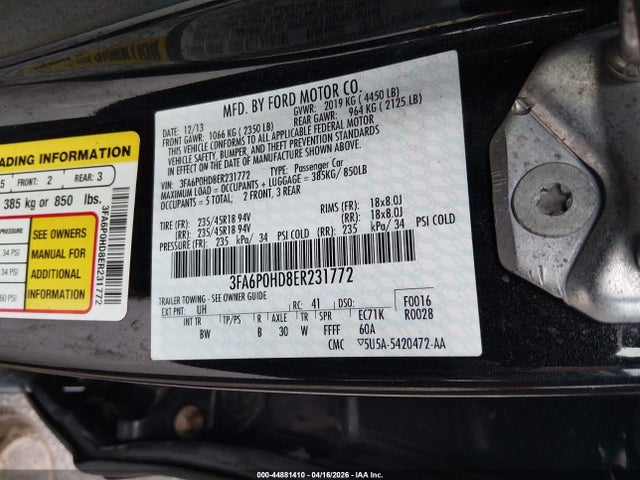 Ford Fusion Se