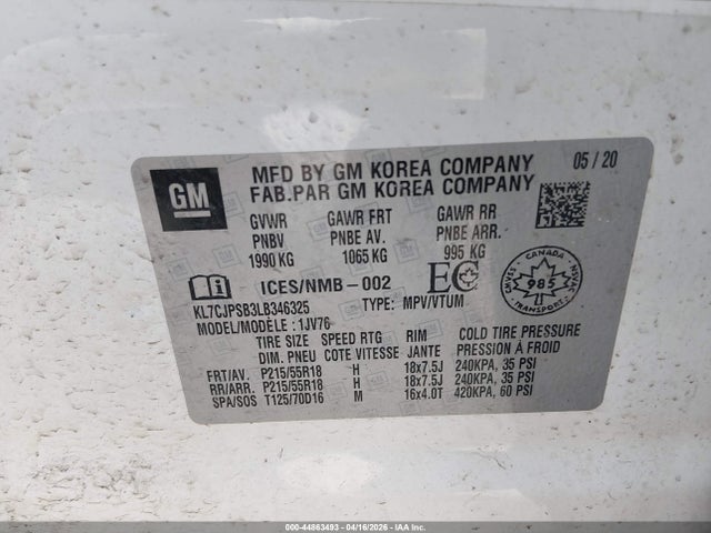 Chevrolet Trax Lt