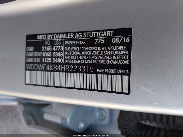 Mercedes-Benz C-Class 4matic