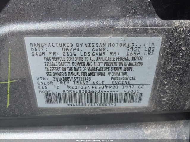 Nissan Sentra S