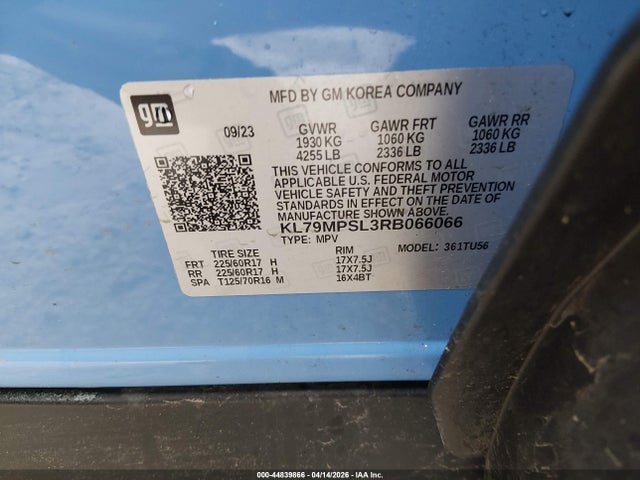 Chevrolet Trailblazer Fwd Lt