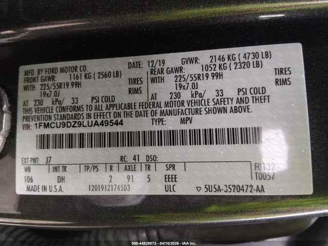 Ford Escape Titanium Hybrid