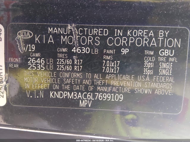 Kia Sportage Lx