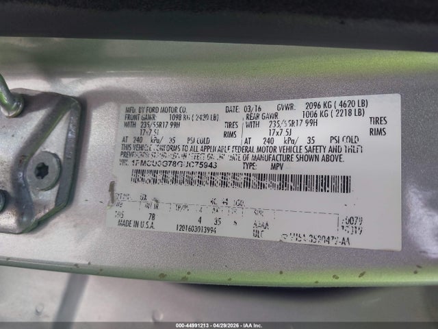 Ford Escape Se