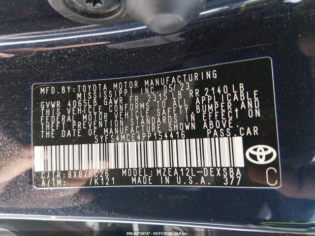 Toyota Corolla Se