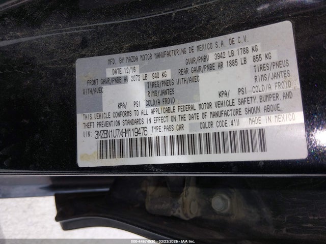 Mazda Mazda3 Sport
