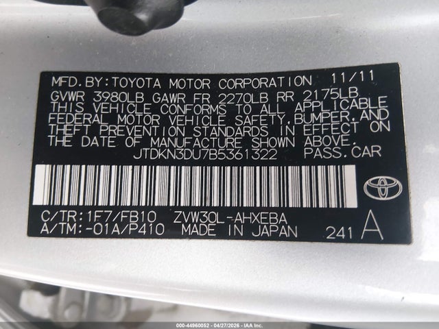 Toyota Prius Three