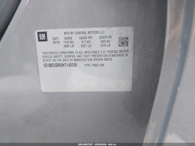 Chevrolet Cruze Lt Auto