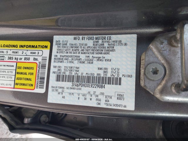 Ford Fusion Se