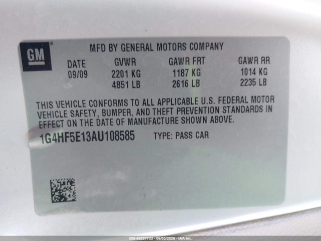Buick Lucerne Cxl-4