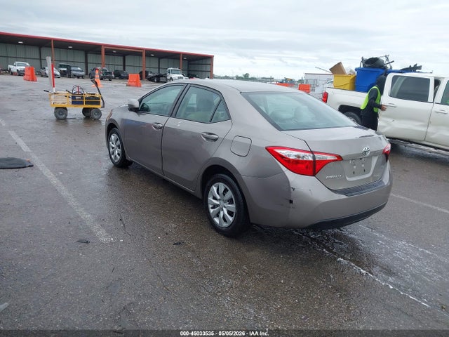 Toyota Corolla Le
