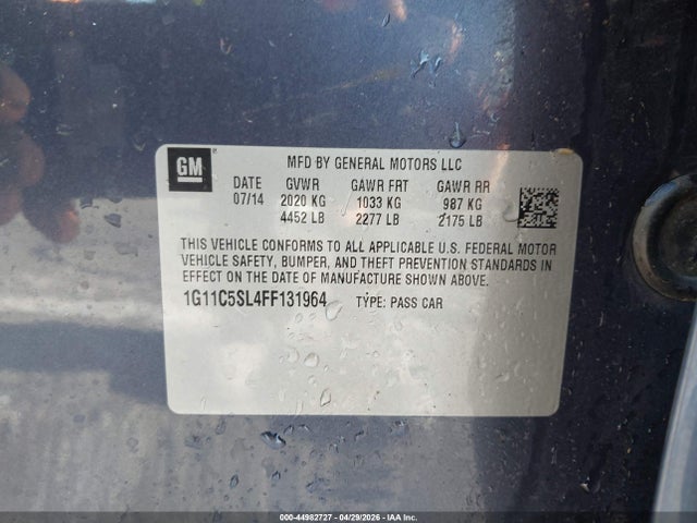 Chevrolet Malibu 1lt