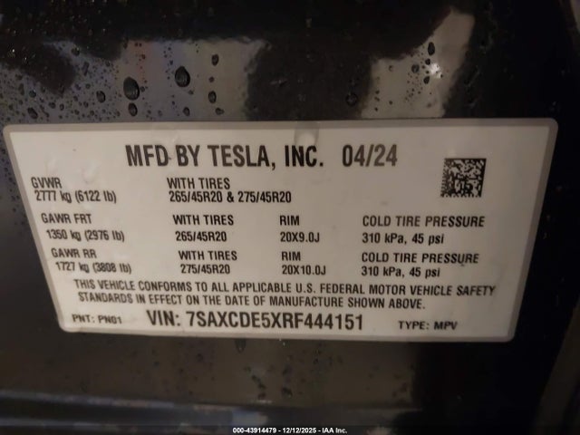 Tesla Model X Long Range