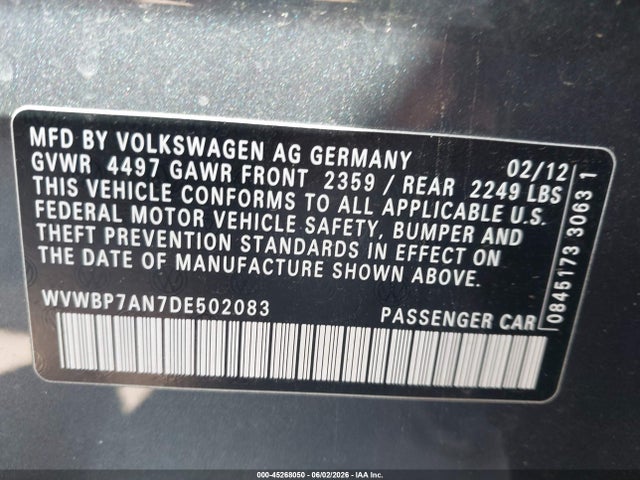 Volkswagen CC 2.0t Sport Plus