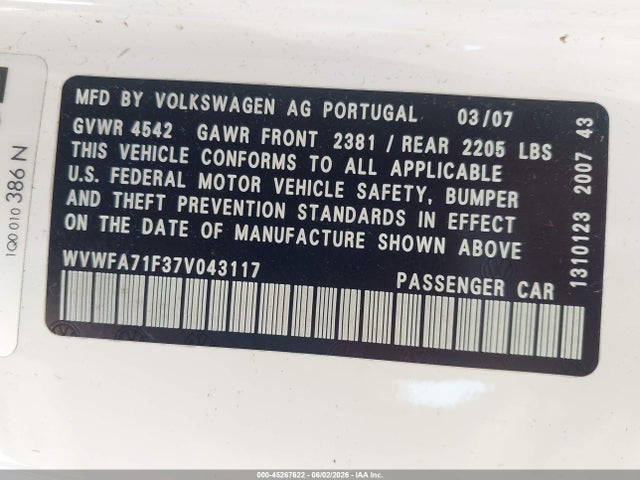 Volkswagen Eos 2.0t