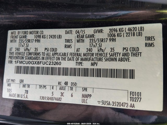 Ford Escape Se