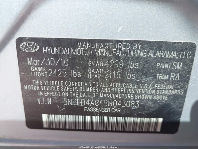 Hyundai SONATA Gls