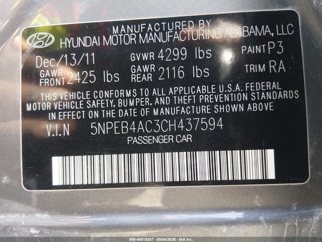 Hyundai SONATA Gls