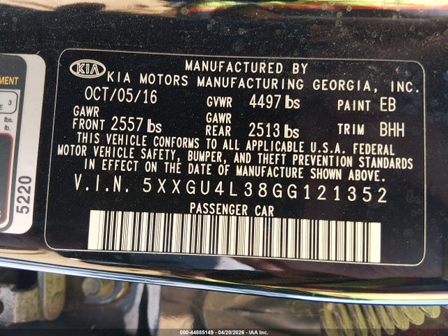 Kia Optima Ex